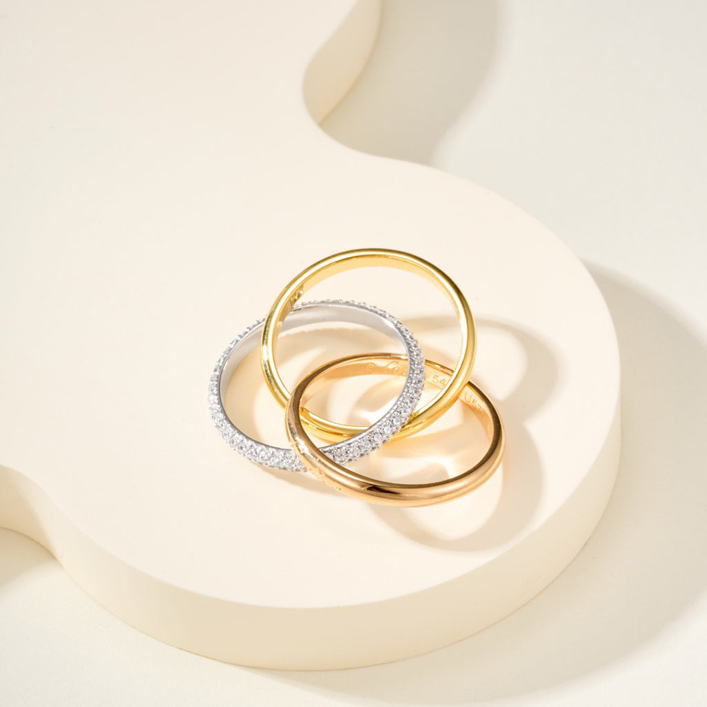 [Renovia Jewelry]TRINITY 2.5MM RING COLLECTION