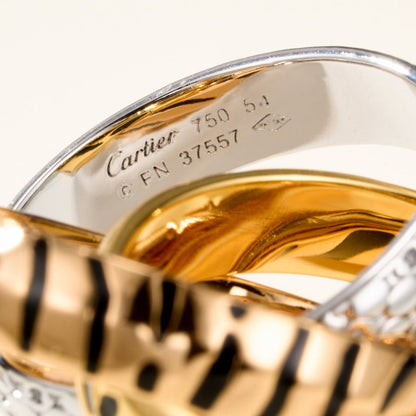[Renovia Jewelry]TRINITY  RING LEOPARD PRINT