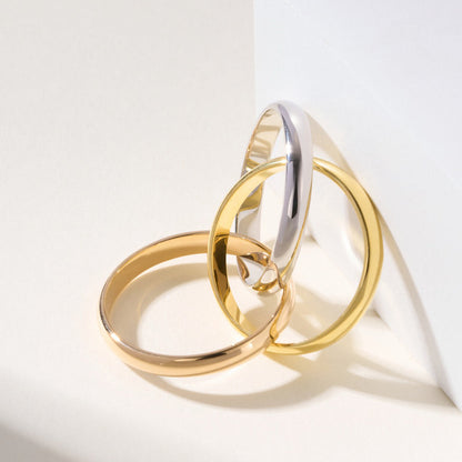 [Renovia Jewelry]TRINITY 2.5MM RING COLLECTION