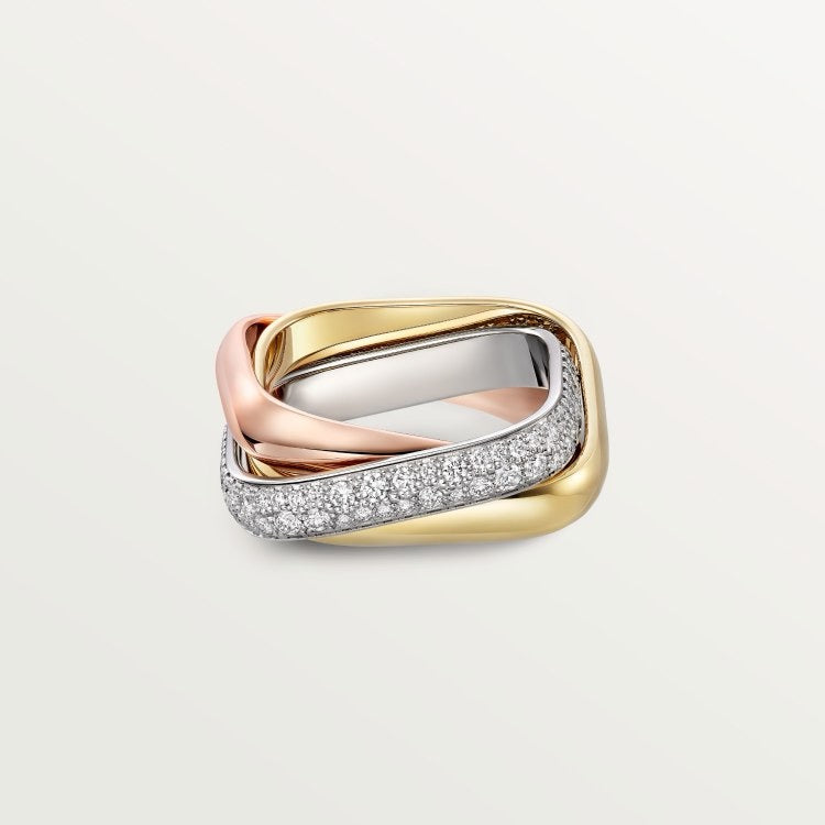 [Renovia Jewelry]TRINITY 3.5MM CUSHION RING COLLECTION