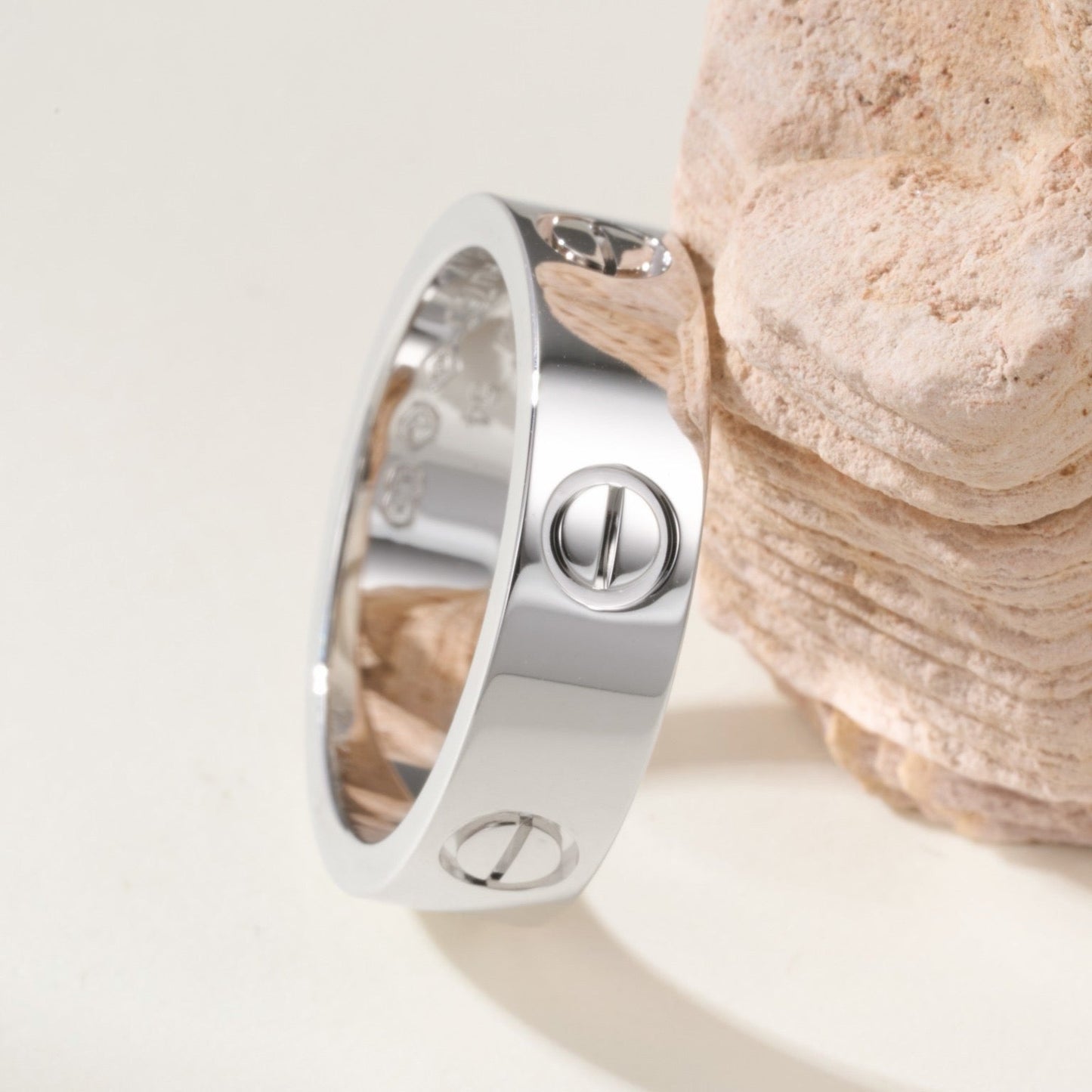 [Renovia Jewelry]LOVE RING 5.5MM NO DIAMOND