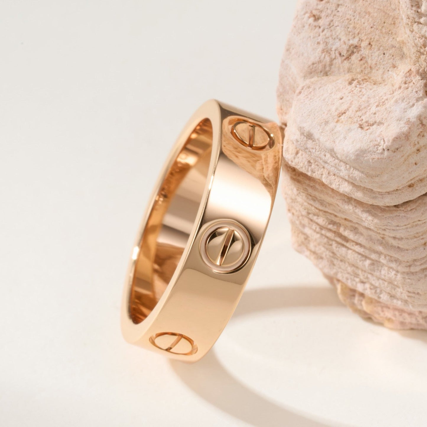 [Renovia Jewelry]LOVE RING 5.5MM NO DIAMOND