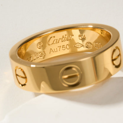 [Renovia Jewelry]LOVE RING 5.5MM NO DIAMOND