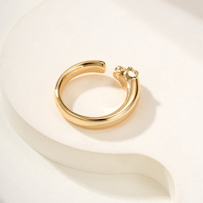[Renovia Jewelry]PANTHERE NO DIAMOND SMALL RING