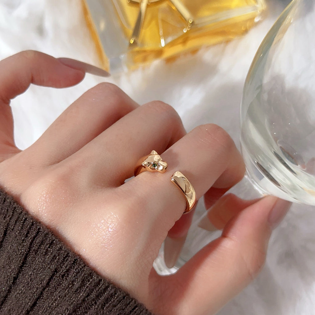 [Renovia Jewelry]PANTHERE NO DIAMOND SMALL RING