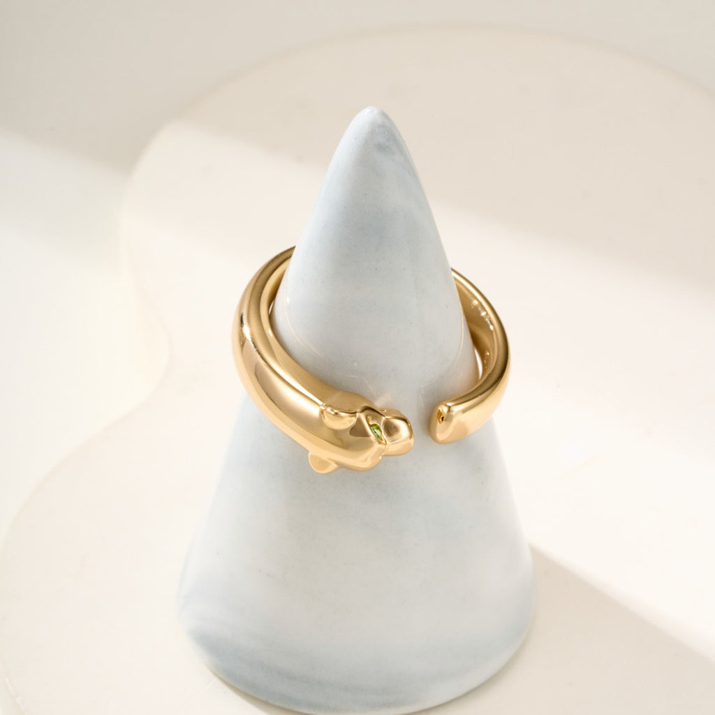 [Renovia Jewelry]PANTHERE NO DIAMOND SMALL RING