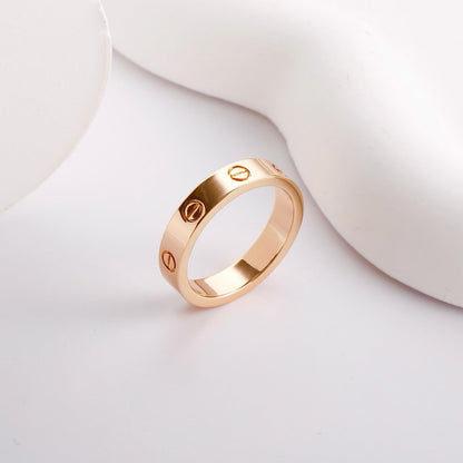 [Renovia Jewelry]LOVE RING 3.6 MM NO DIAMOND