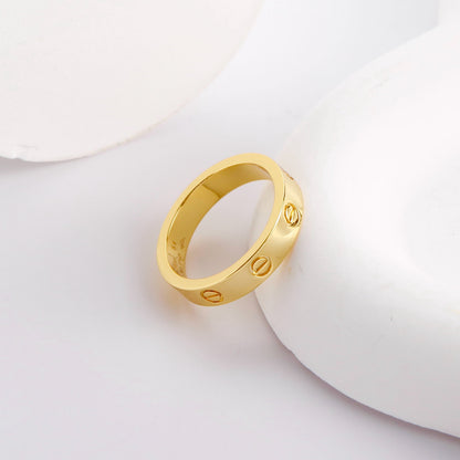 [Renovia Jewelry]LOVE RING 3.6 MM NO DIAMOND