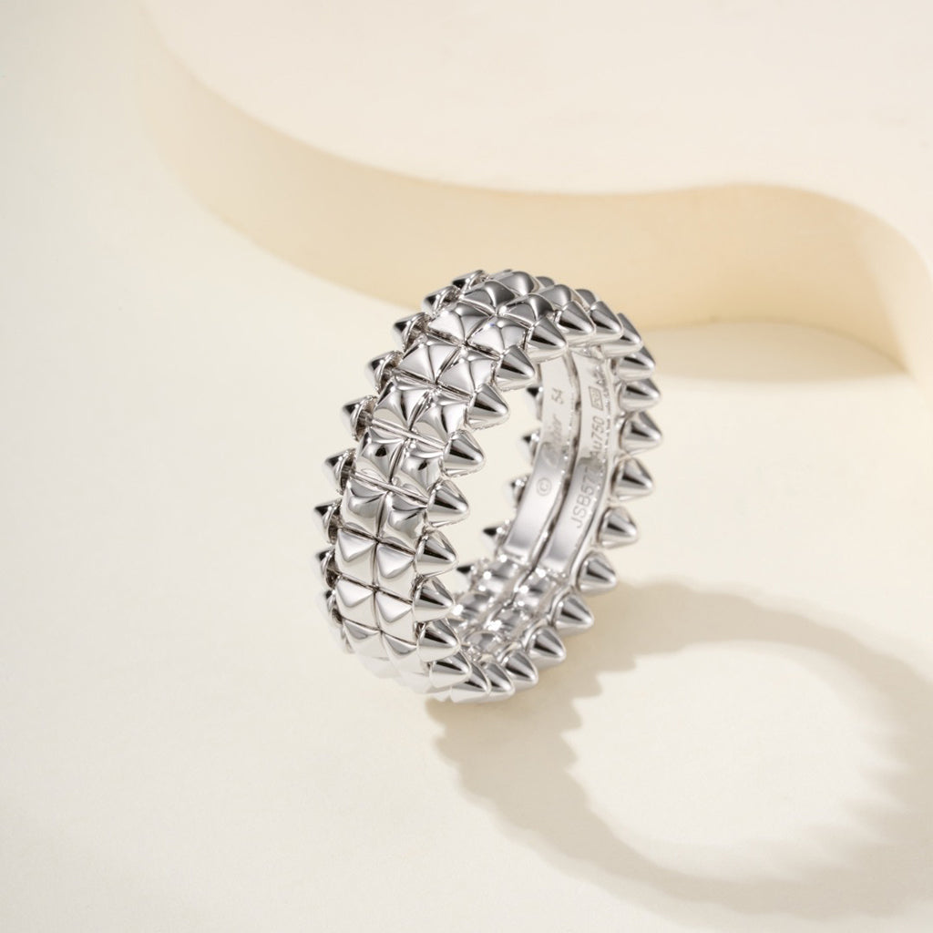 [Renovia Jewelry]CLASH 9.2MM DOUBLE ROW RING