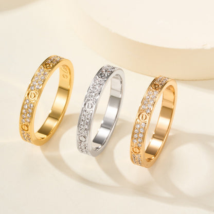 [Renovia Jewelry]LOVE RING 2.65MM DIAMOND