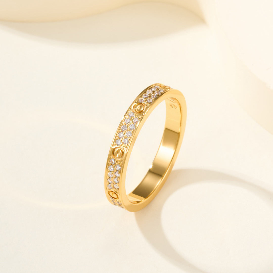[Renovia Jewelry]LOVE RING 2.65MM DIAMOND