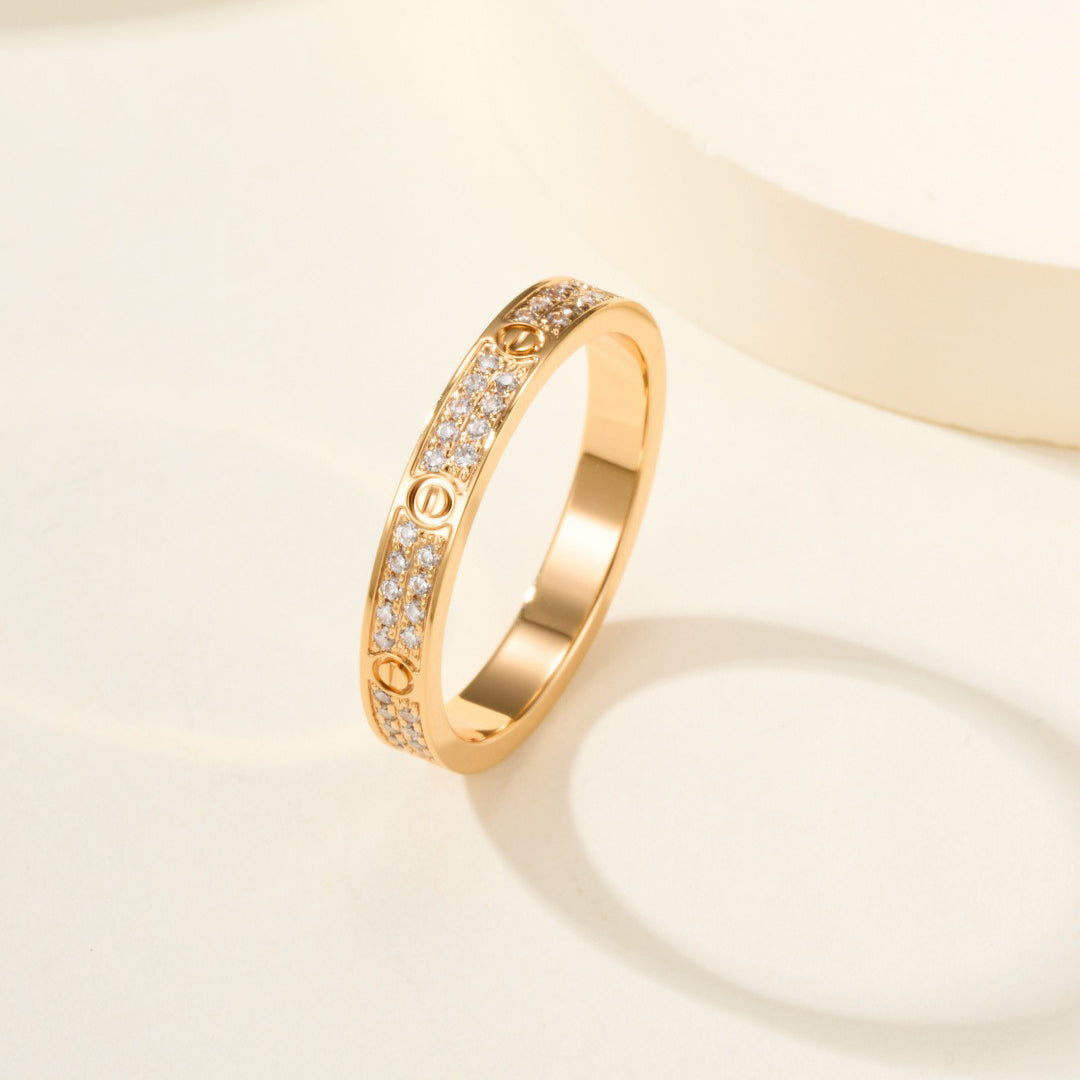 [Renovia Jewelry]LOVE RING 2.65MM DIAMOND