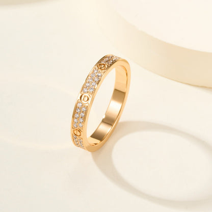 [Renovia Jewelry]LOVE RING 2.65MM DIAMOND