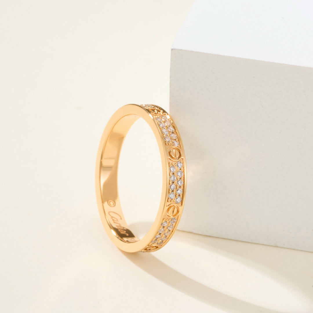 [Renovia Jewelry]LOVE RING 2.65MM DIAMOND