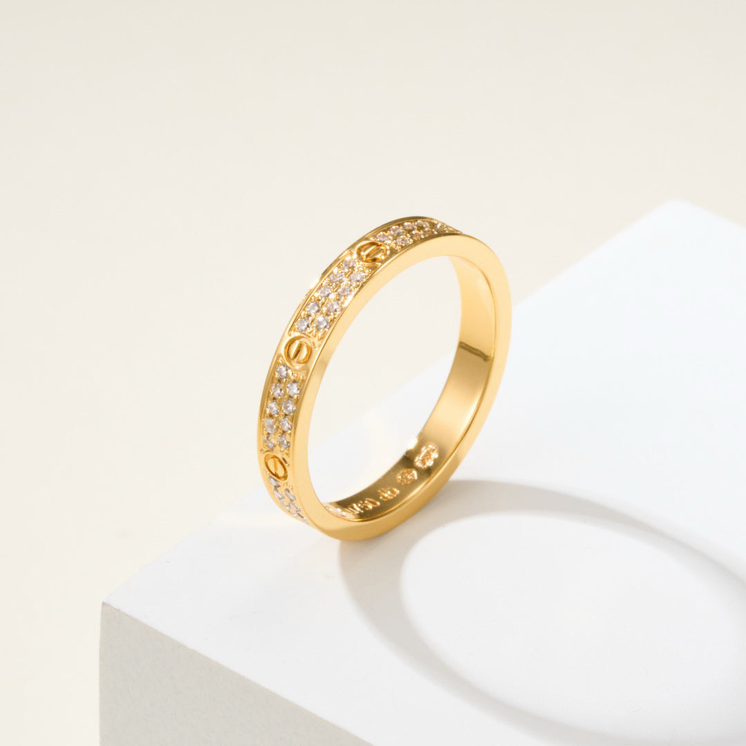 [Renovia Jewelry]LOVE RING 2.65MM DIAMOND