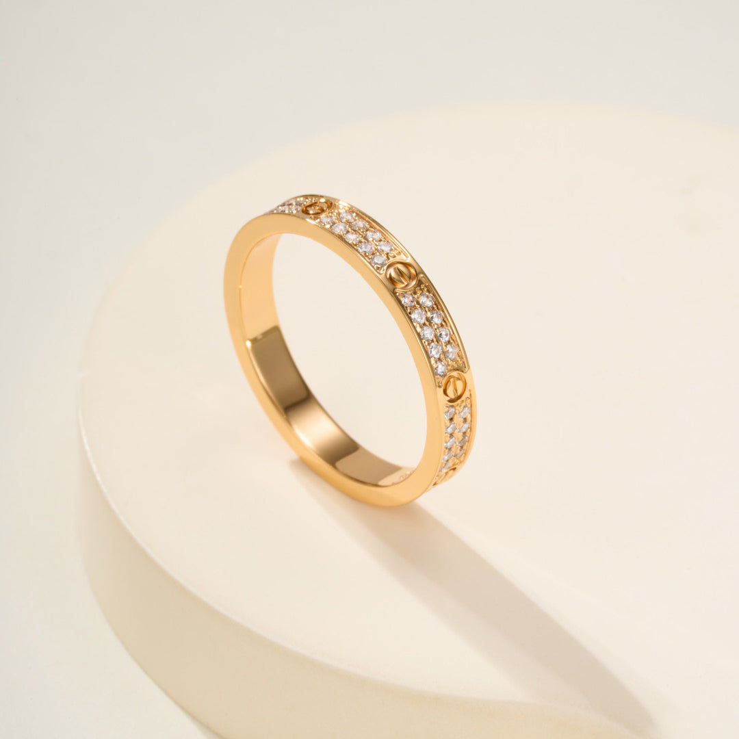 [Renovia Jewelry]LOVE RING 2.65MM DIAMOND