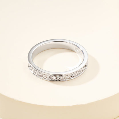 [Renovia Jewelry]LOVE RING 2.65MM DIAMOND