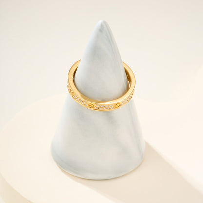 [Renovia Jewelry]LOVE RING 2.65MM DIAMOND