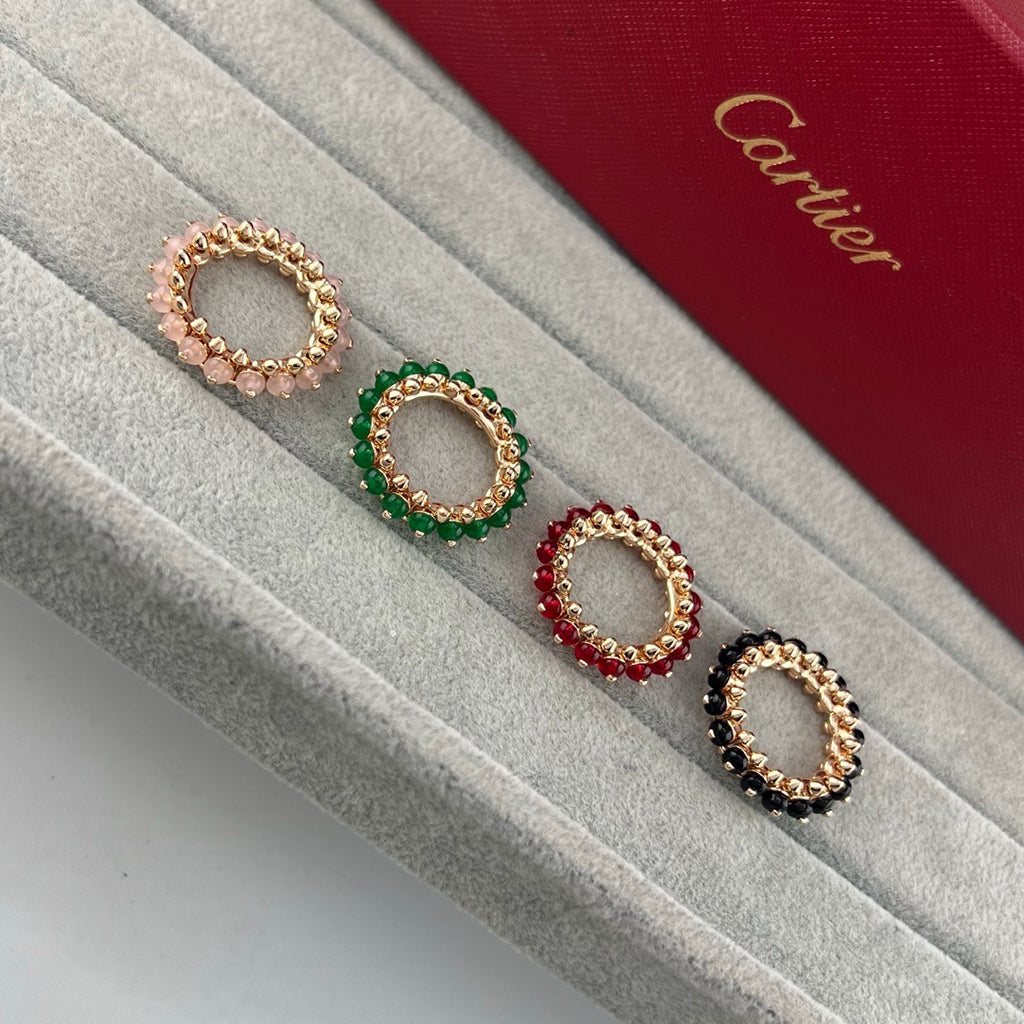 [Renovia Jewelry]CLASH 7.9MM AGATE CHALCEDONY RING