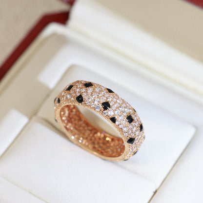 [Renovia Jewelry]PANTHERE SPOTTED FULL DIAMOND RING