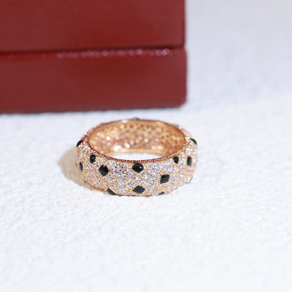 [Renovia Jewelry]PANTHERE SPOTTED FULL DIAMOND RING