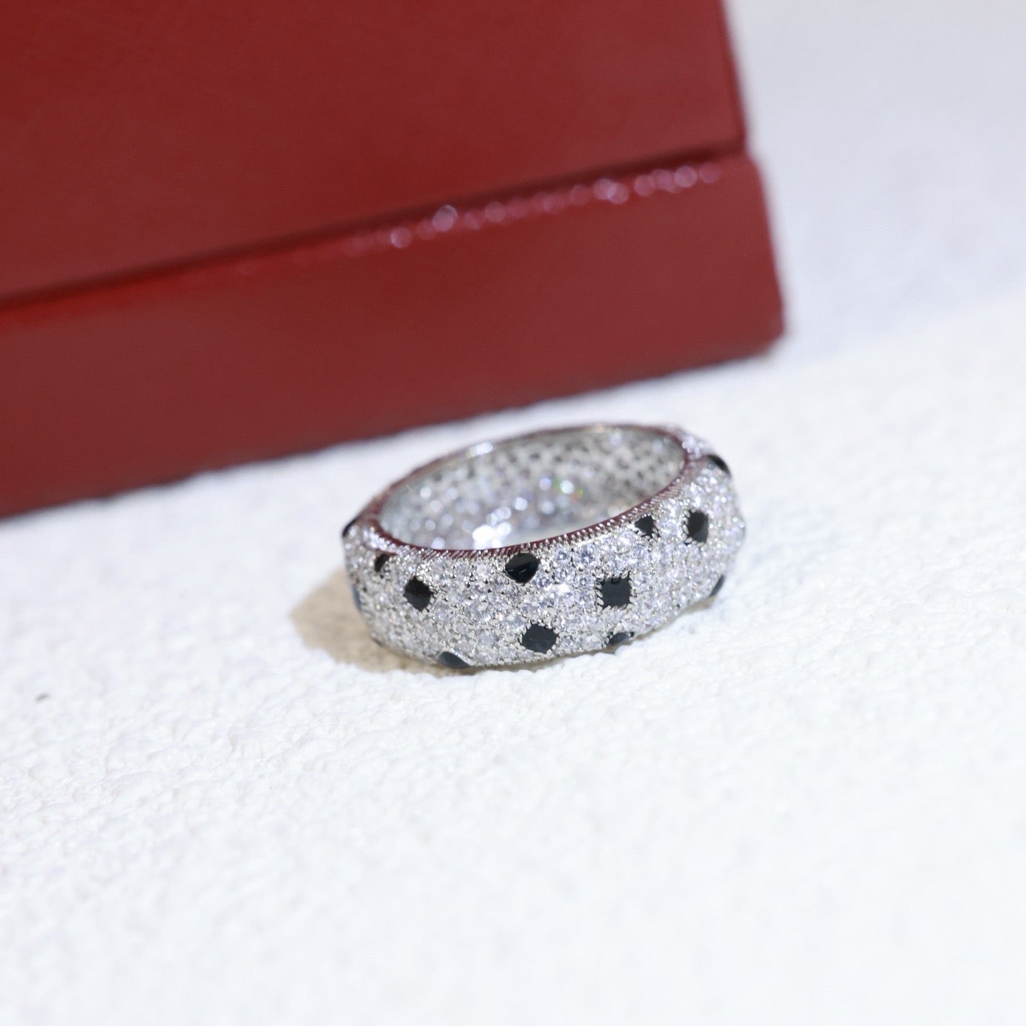 [Renovia Jewelry]PANTHERE SPOTTED FULL DIAMOND RING
