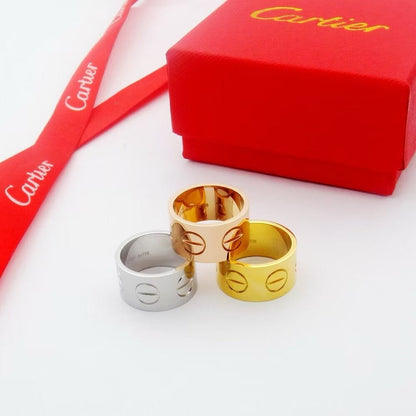[Renovia Jewelry]LOVE 11MM LARGE RING