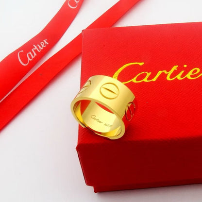 [Renovia Jewelry]LOVE 11MM LARGE RING