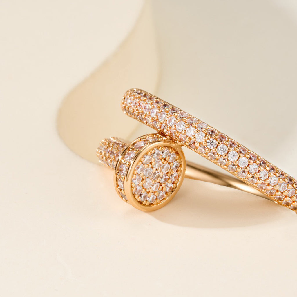 [Renovia Jewelry]JUSTE RING 2.6MM FULL DIAMOND