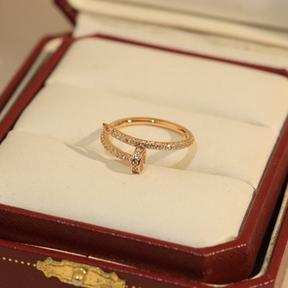 [Renovia Jewelry]JUSTE 1.8MM FULL DIAMOND RING