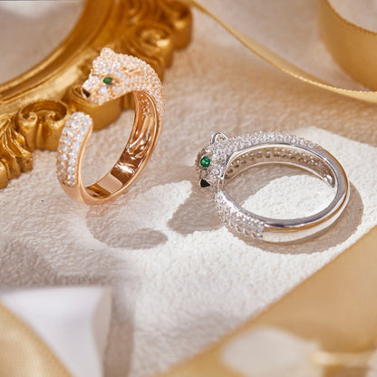 [Renovia Jewelry]PANTHERE FULL DIAMOND SMALL RING
