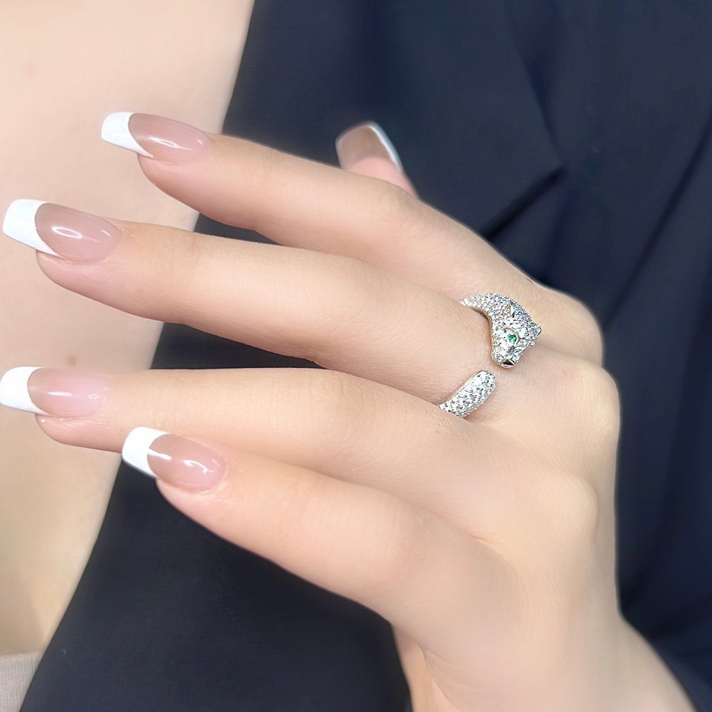 [Renovia Jewelry]PANTHERE FULL DIAMOND SMALL RING