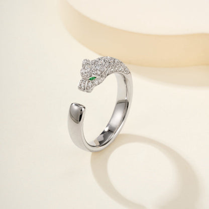 [Renovia Jewelry]PANTHERE HALF DIAMOND SMALL RING