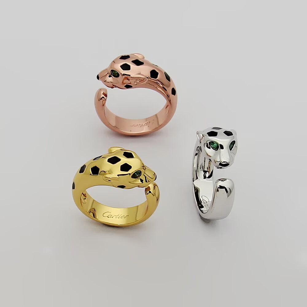 [Renovia Jewelry]PANTHERE SPOTTED MEDIUM RING