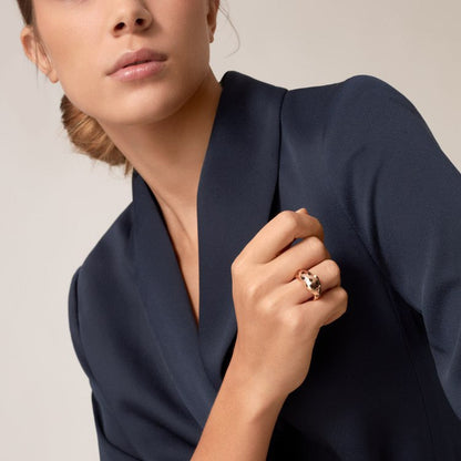 [Renovia Jewelry]PANTHERE SPOTTED MEDIUM RING