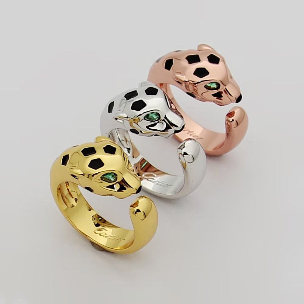 [Renovia Jewelry]PANTHERE SPOTTED MEDIUM RING