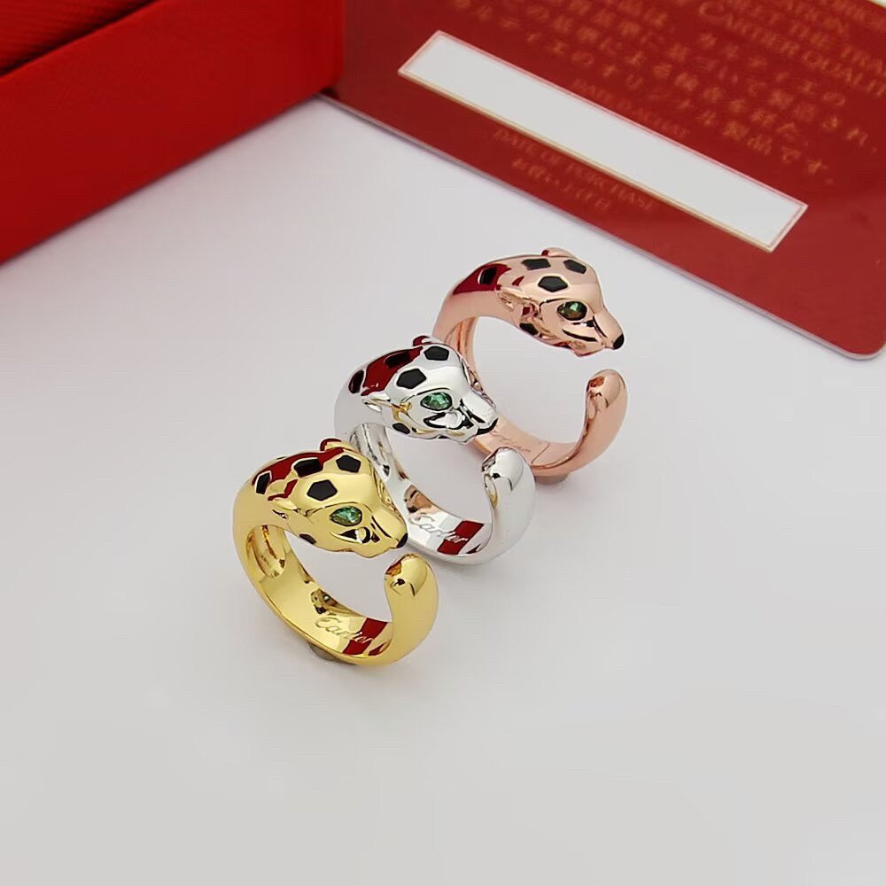 [Renovia Jewelry]PANTHERE SPOTTED MEDIUM RING