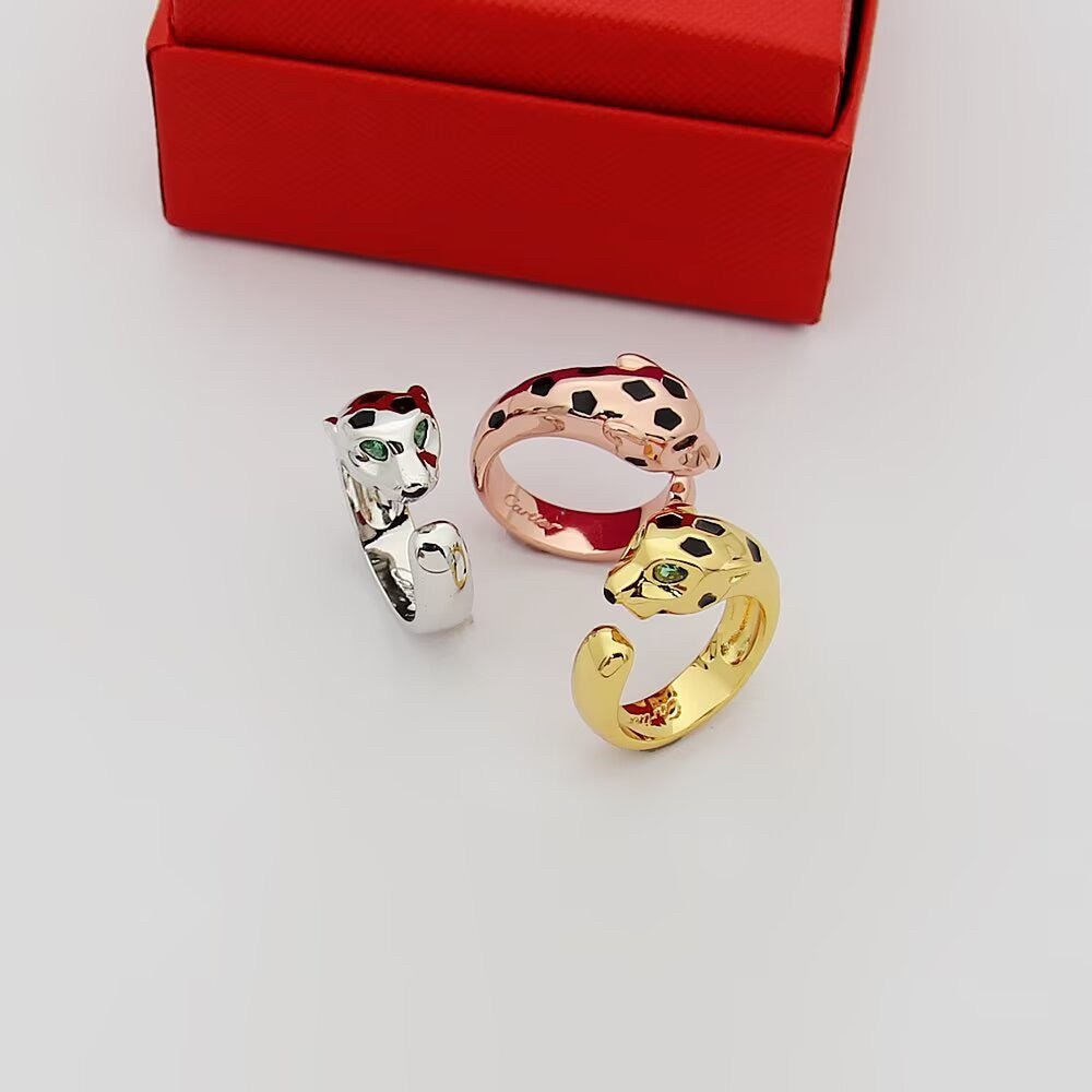 [Renovia Jewelry]PANTHERE SPOTTED MEDIUM RING
