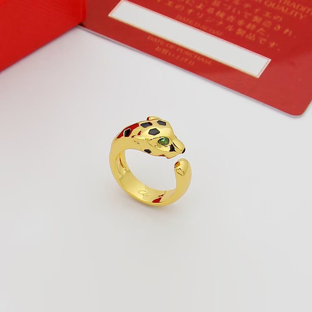 [Renovia Jewelry]PANTHERE SPOTTED MEDIUM RING