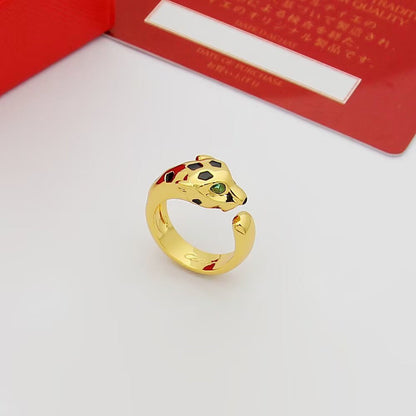 [Renovia Jewelry]PANTHERE SPOTTED MEDIUM RING