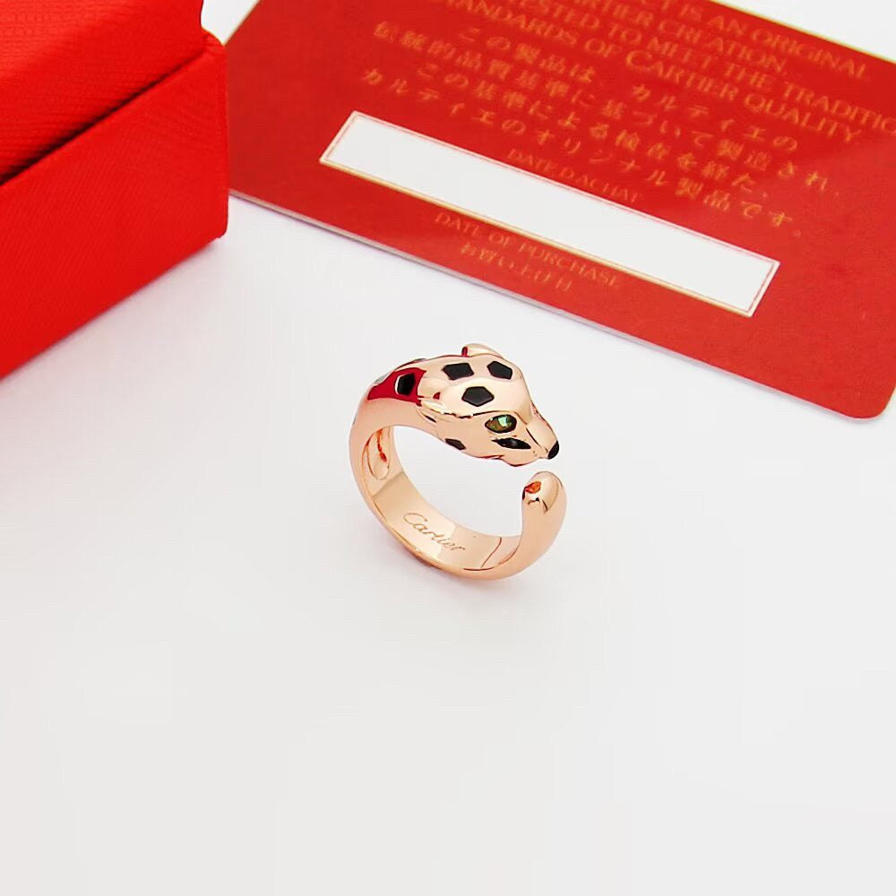 [Renovia Jewelry]PANTHERE SPOTTED MEDIUM RING