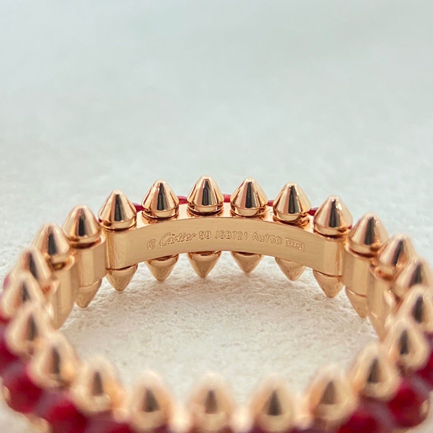 [Renovia Jewelry]CLASH 7.9MM AGATE CHALCEDONY RING