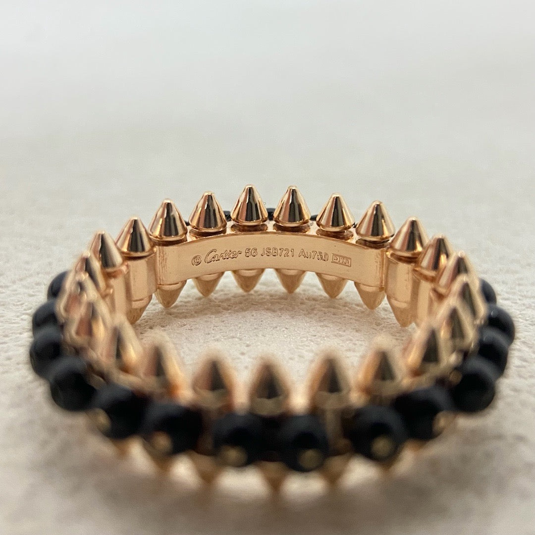 [Renovia Jewelry]CLASH 7.9MM AGATE CHALCEDONY RING