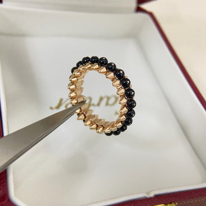 [Renovia Jewelry]CLASH 7.9MM AGATE CHALCEDONY RING