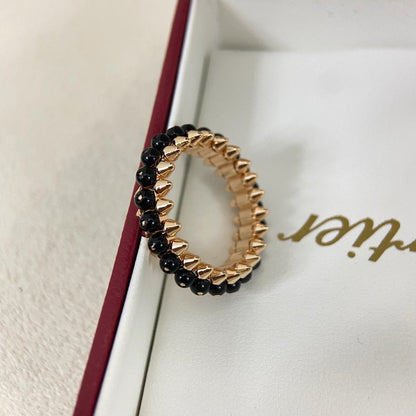 [Renovia Jewelry]CLASH 7.9MM AGATE CHALCEDONY RING