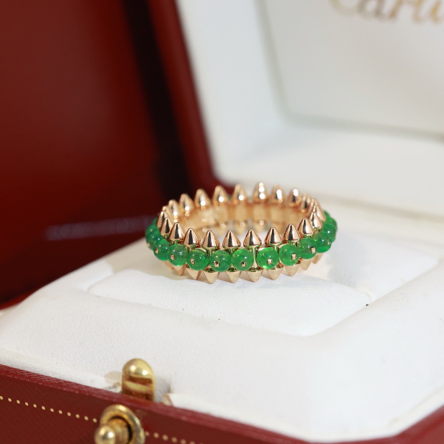 [Renovia Jewelry]CLASH 7.9MM AGATE CHALCEDONY RING