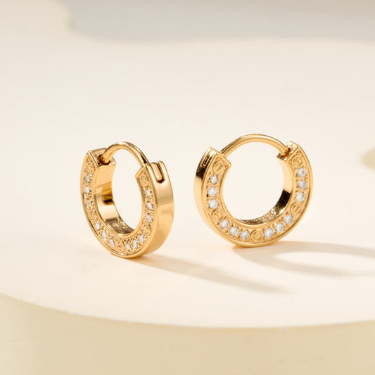 [Renovia Jewelry]LOVE DIAMOND EARRINGS