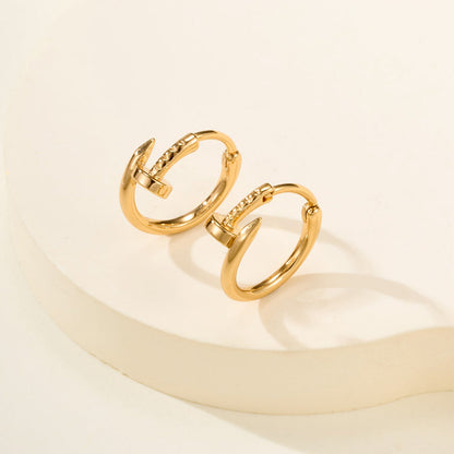 [Renovia Jewelry]JUSTE NO DIAMOND MINI EARRINGS