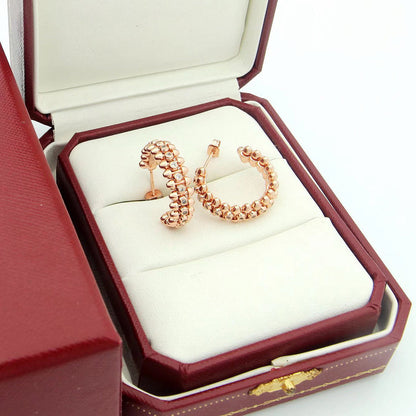 [Renovia Jewelry]CLASH FULL DIAMOND MEDIUM EARRINGS