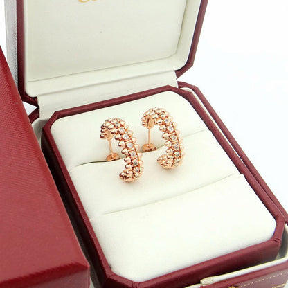 [Renovia Jewelry]CLASH FULL DIAMOND MEDIUM EARRINGS